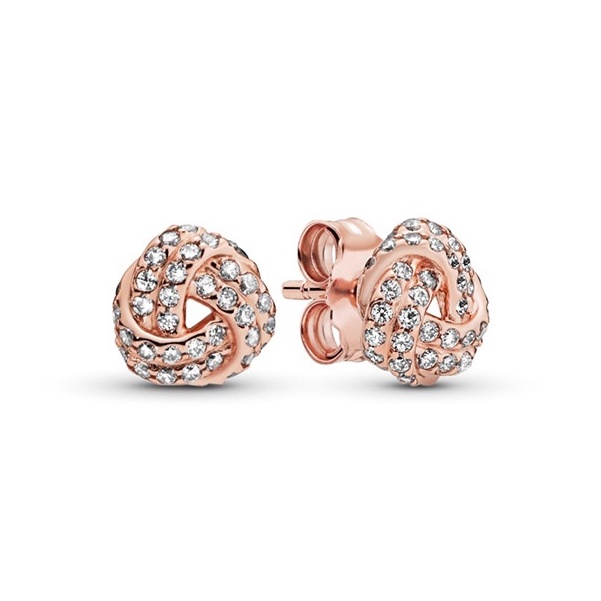 Bông Tai Mạ Bạc 925 Hình Vương Miện Đính Kim Cương Giả Thời Trang Thanh Lịch