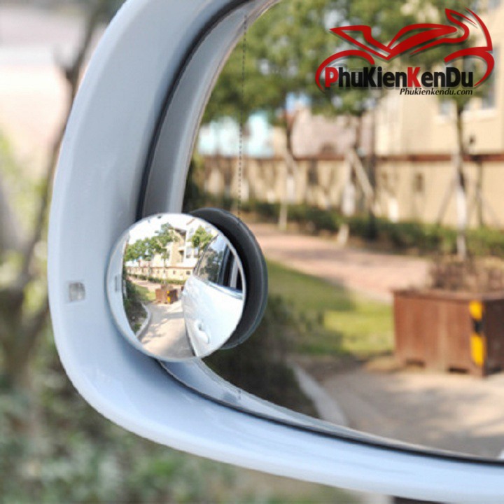 GƯƠNG CẦU LỒI CHIẾU HẬU XÓA ĐIỂM MÙ Ô TÔ, XE MÁY ĐK 5CM 1 CẶP HÀNG LOẠI I
