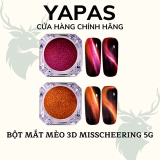 Bột mắt mèo kim cương từ tính 3D Misscheering 5g , bột tráng gương kết hợp nam châm mắt mèo trang trí nail