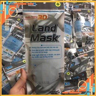 Túi 6 khẩu trang 3d Land Mask xuất Hàn kháng khuẩn