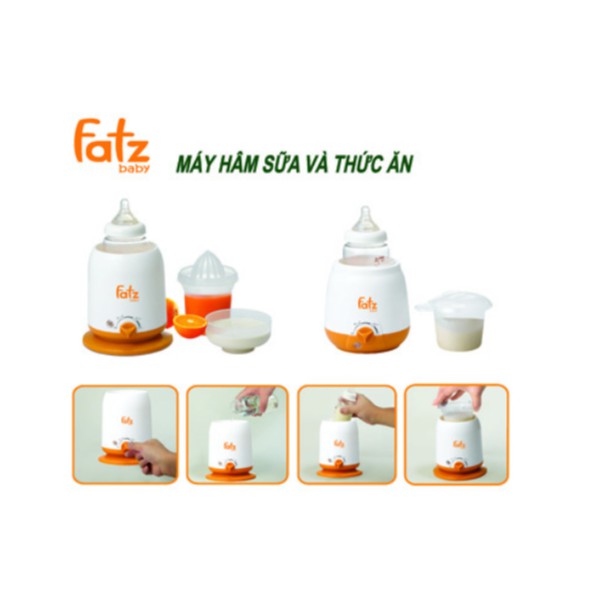 Máy hâm sữa Fatz Baby không BPA FB3002SL 4 chức năng