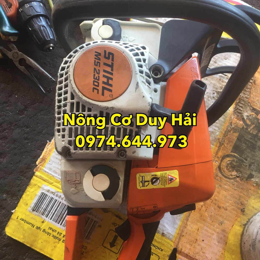 Máy cưa xích chạy xăng Stihl 230 - Hàng bãi nội địa