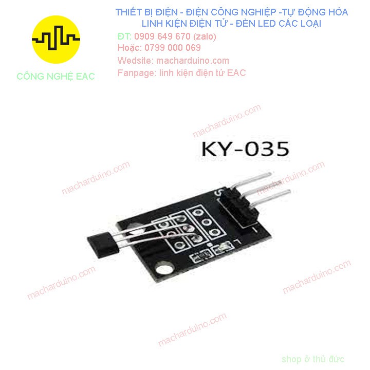 Module Cảm Biến Từ Trường Hall KY-035 [MS-93]