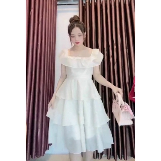 Đầm Tầng Công Chúa Bigsize 55kg Đến 100kg (L/XL/XXL)