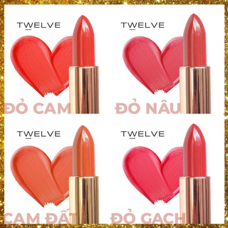 Son Lì Chứa Chất Dưỡng Twelve Lipstick
