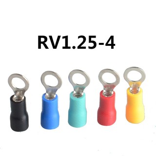 Set 50 đầu nối dây điện RV1.25-4 AWG 22-16