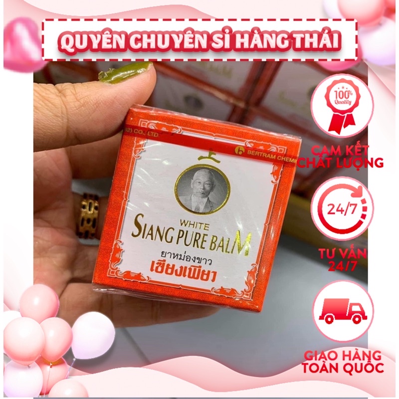 Dầu cù là trắng siang pure thái lan