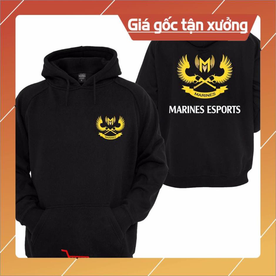 [SALE GIÁ GỐC] [Xả kho ]Áo hoodie Marines Esports nỉ đẹp siêu ngầu giá rẻ nhất