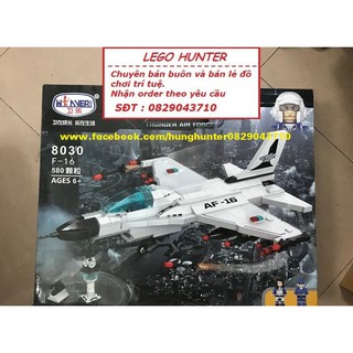 Army W 8030 mô hình lắp ráp Máy bay phản lực chiến đấu F16 của không quân Mỹ