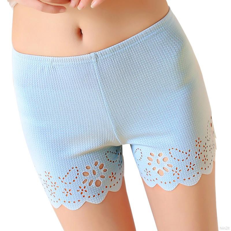 Large Size Girls Summer Ice Silk Lace Thin Style Leggings Underwear Safety Pants | BigBuy360 - bigbuy360.vn
