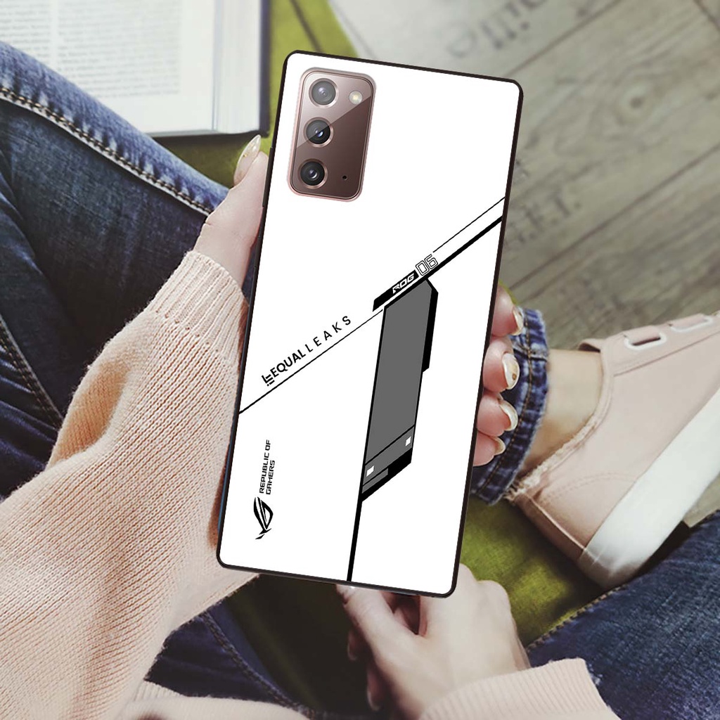 Ốp lưng điện thoại Samsung Galaxy Note 20 - Republic of Gamers, chất liệu kính cường lực