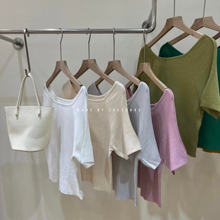 Áo len cộc crop A028