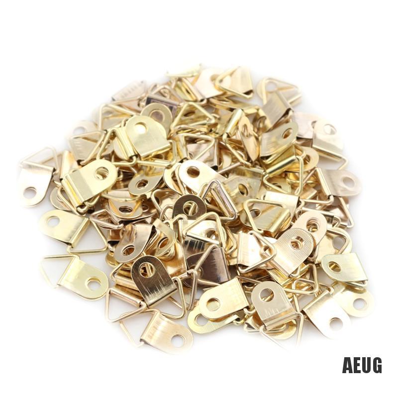 Set 100 Móc Treo Khung Ảnh Hình Chữ D 10x20mm