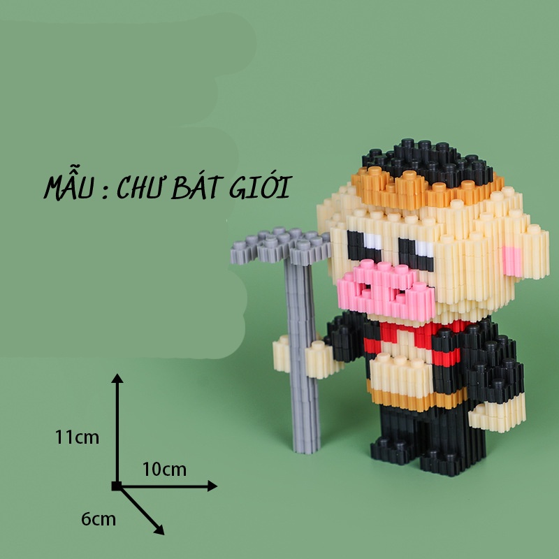 Bộ logo TÂY DU KÝ, trọn bộ 4 thầy trò đường tăng thỉnh kinh theo bộ phim tây du ký