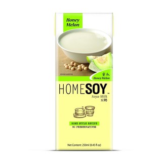 Sữa đậu nành dưa lưới Home Soy hộp 1L