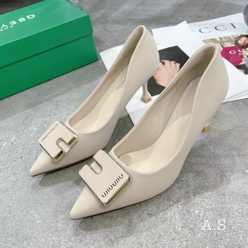 Giày cao gót hàng qccc cực sang về đủ ba màu siêu xinh