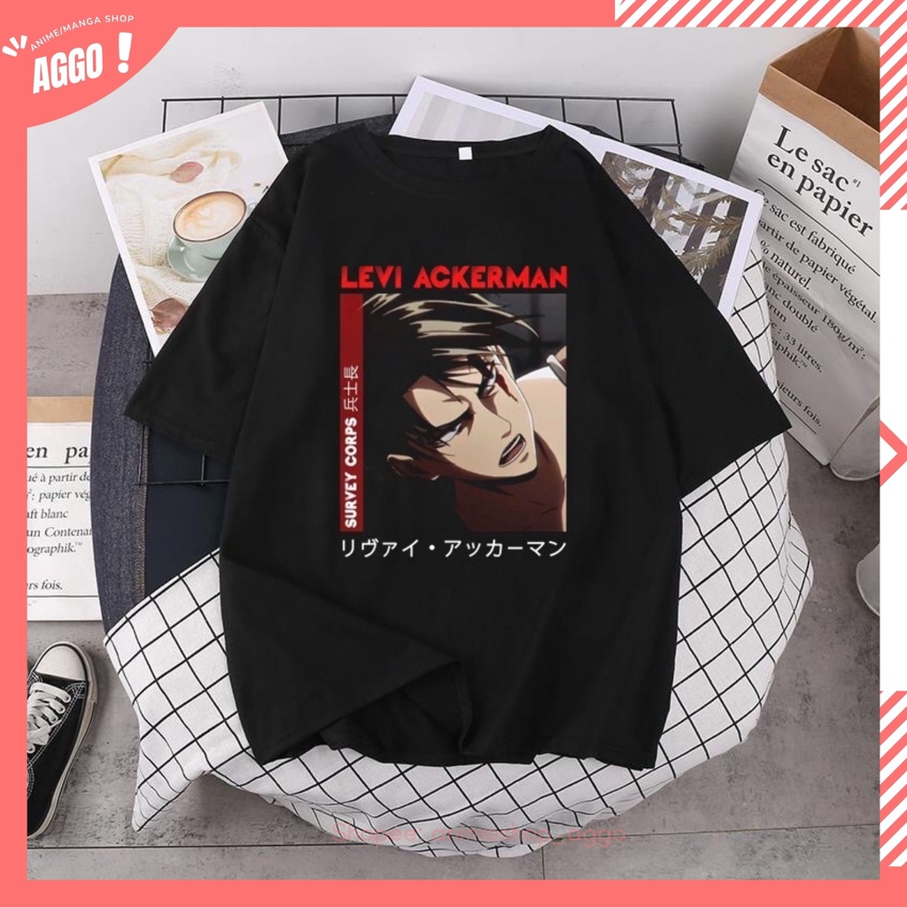 Áo thun tay lửng in hình anime Final Season Attack on Titan Tiansen 2021 nam nữ đủ size