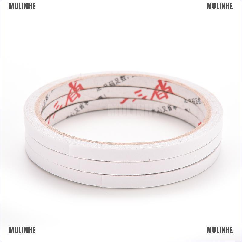 5 Cuộn Băng Keo Hai Mặt Độ Dính Cao 6mm