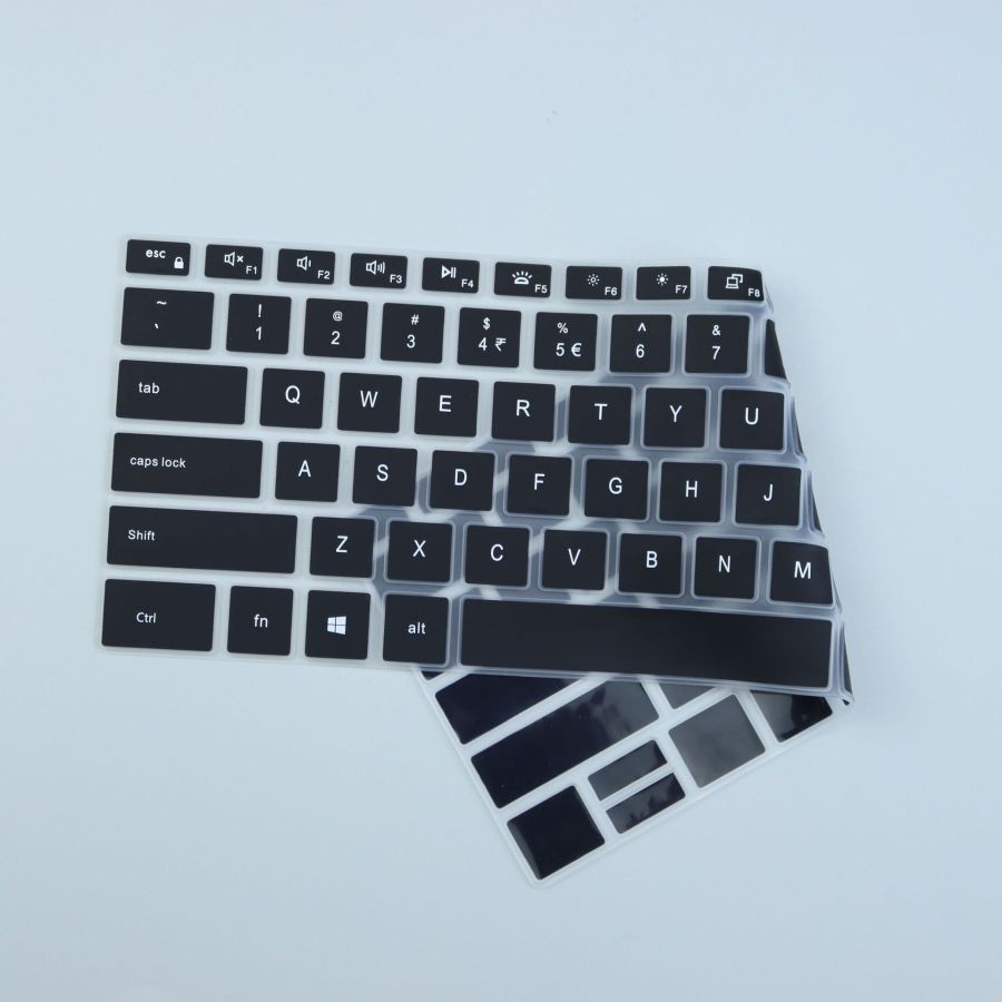 Miếng dán bảo vệ bàn phím laptop Dell XPS 15-9500 9700 L26 bằng silicon siêu mỏng chống thấm nước cho 15.6 Inch