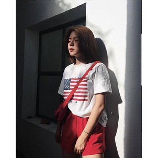 [Xả Kho] 👕 Áo thun USA cờ mỹ Cao Cấp 💗