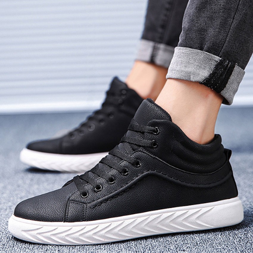 Giày nam cổ cao, giày sneaker nam cổ cao, đế cao su êm chân thoải mái chống trơn ZATA-SKS01