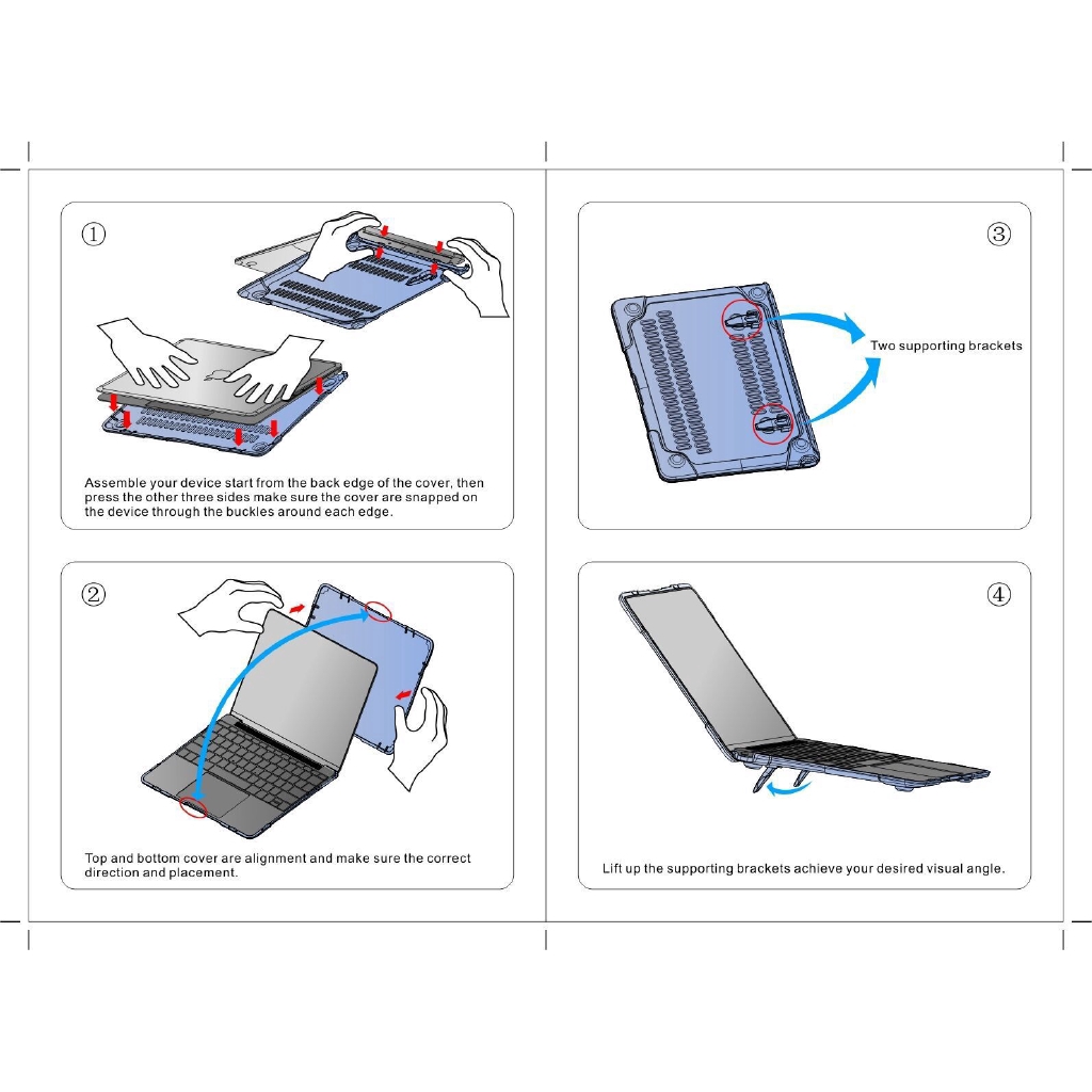 Ốp Lưng Chống Sốc Có Thể Gấp Gọn Cho Macbook 13 A1706 A1708 A1999 A2159