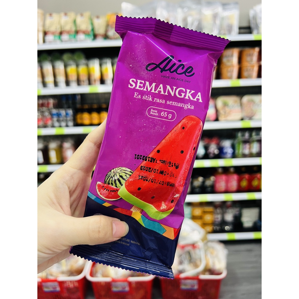(Hỏa tốc) Kem Aice Singapore Dưa hấu