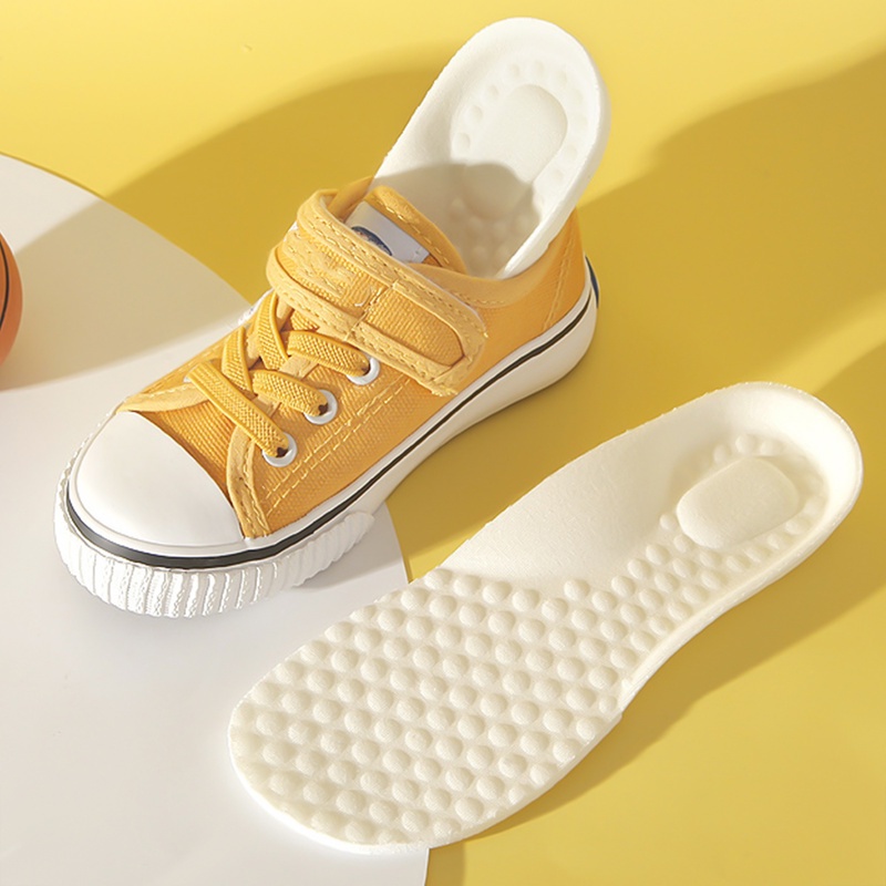 Miếng Lót Giày Mát Xa Chống Trượt Thấm Hút Mồ Hôi Dành Cho Trẻ Em