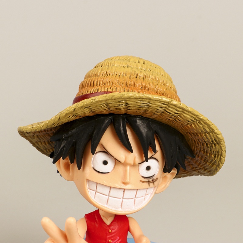 Mô hình One Piece chibi Luffy cực dễ thương cao 9cm , figure one piece