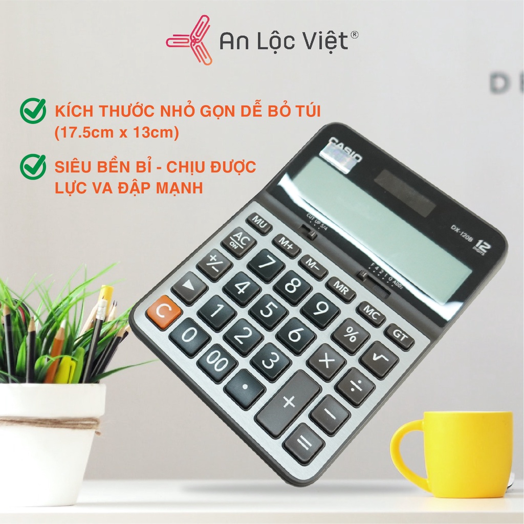 Máy tính Casio DX-120B chính hãng