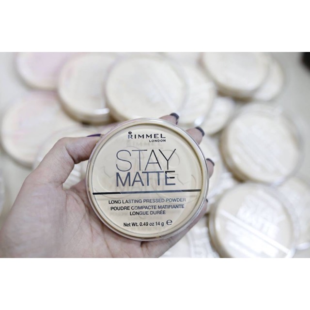 Phấn phủ Rimmel Stay Matte Pressed Powder