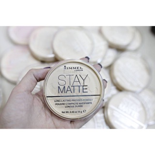 Phấn phủ Rimmel Stay Matte Pressed Powder