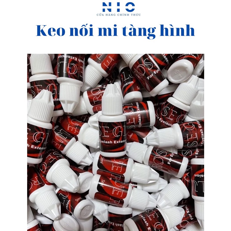 Keo nối mi tàng hình ROSE GLUE