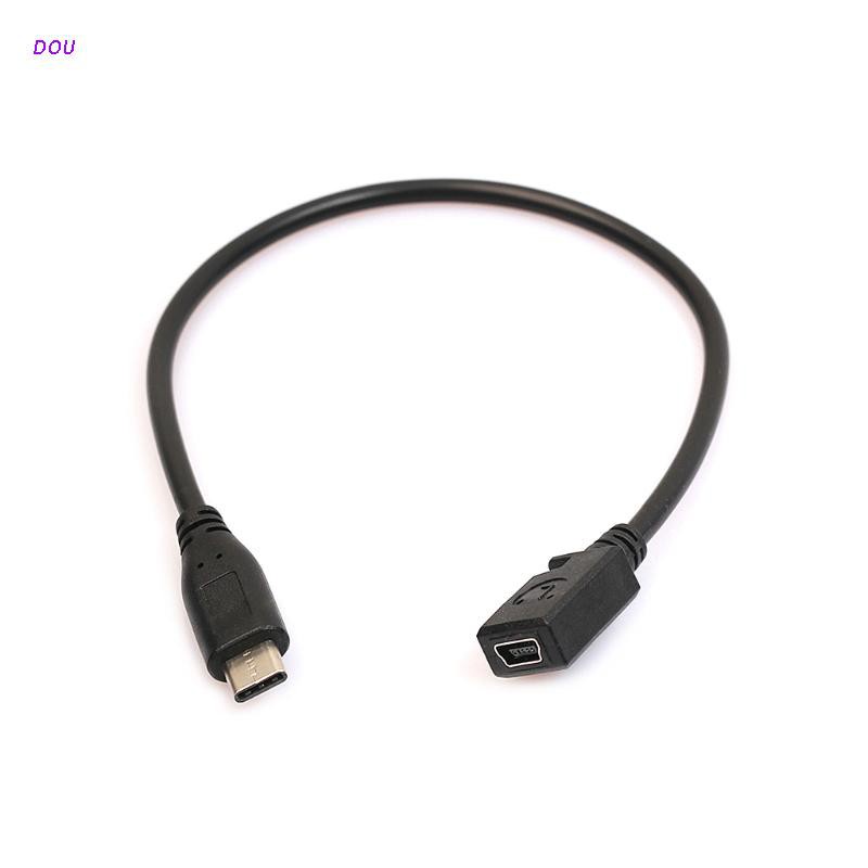 Dây Cáp Sạc Chuyển Đổi Cổng Type C Usb 3.1 Male Sang Mini Usb Female Cho Nexus 6p