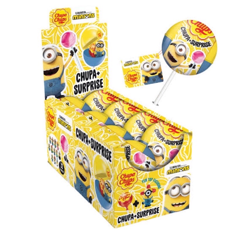 Hộp kẹo CHUPA CHUPS MINIONS 16 CÁI