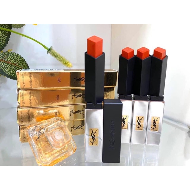 Son YSL The Slim Sheer Matte màu 101 103 105 106 107 108 111 112 202 203 204