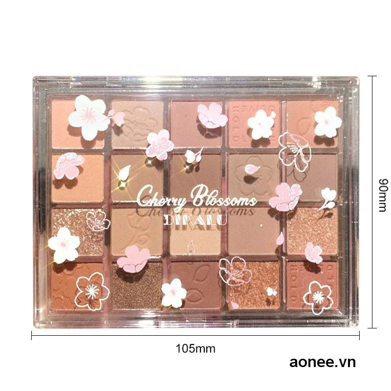 ✨✨Bảng phấn mắt 20 màu Evening Sakura Dance Eyeshadow Palette tông cam đào hồng đất