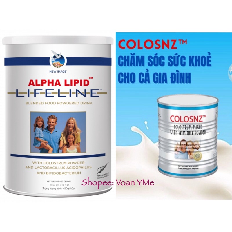 Sữa non Alpha Lipid tặng kèm COLOSNZ Colostrum