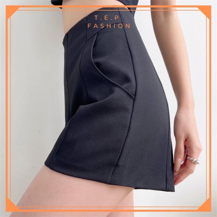 Quần Short Cạp Cao Khoá Sau Tôn Dáng Tep Fashion - QS112 | BigBuy360 - bigbuy360.vn