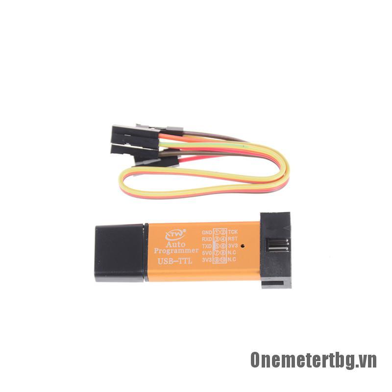 【Onemetertbg】STC microcontroller automatically download line USB to TTL without manual cold start programmer