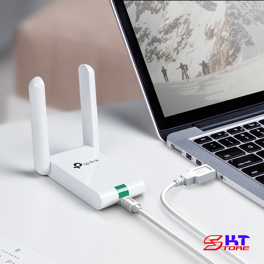 USB Thu Sóng Wifi (high gain) Tp-Link TL-WN822N Chuẩn N Tốc Độ 300Mbps - Hàng Chính Hãng | BigBuy360 - bigbuy360.vn