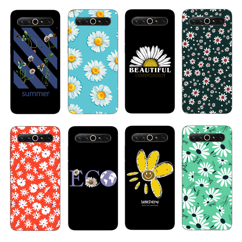 【Ready Stock】Meizu 17 Pro/Meilan 16 Plus/15 Plus/6T Silicone Soft TPU Case Summer Daisy Back Cover Shockproof Casing