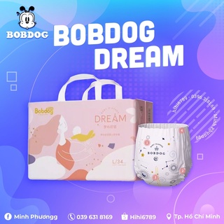 Tã quần bobdog dream size m36-l34-xl32-xxl30 miếng chuyên đóng đêm