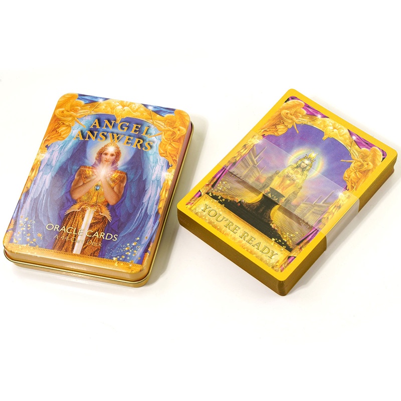 Bộ Bài Tarot Huyền Bí Hộp Sắt Cổ Điển