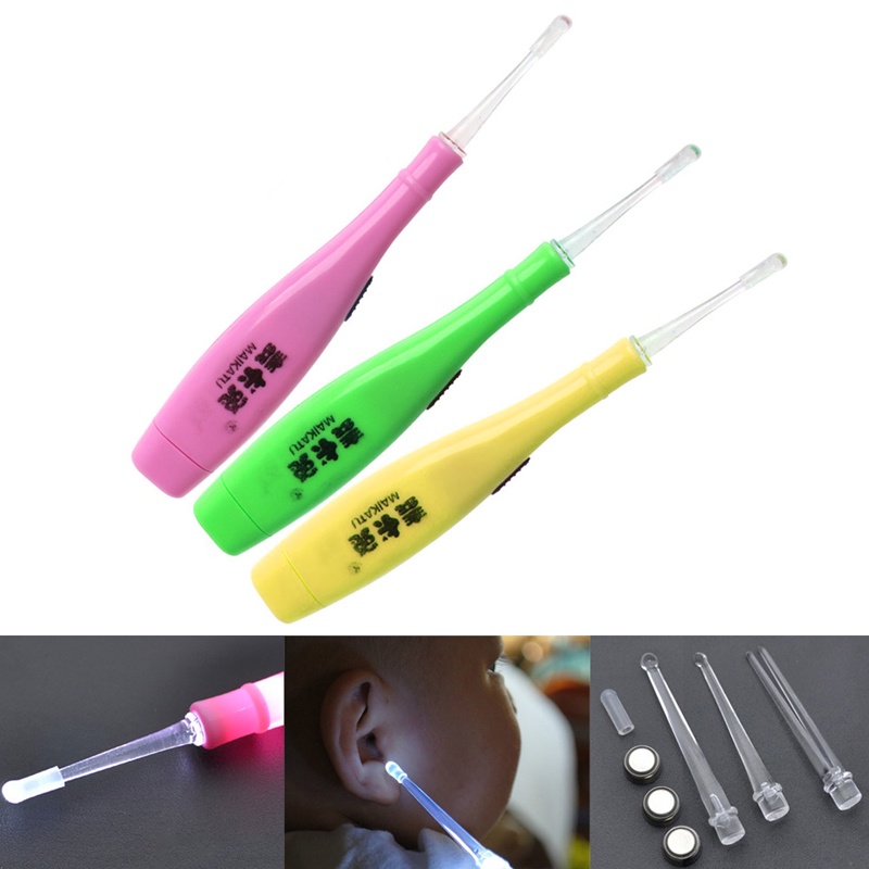 Dụng Cụ Vệ Sinh Tai Có Đèn Cho Bé