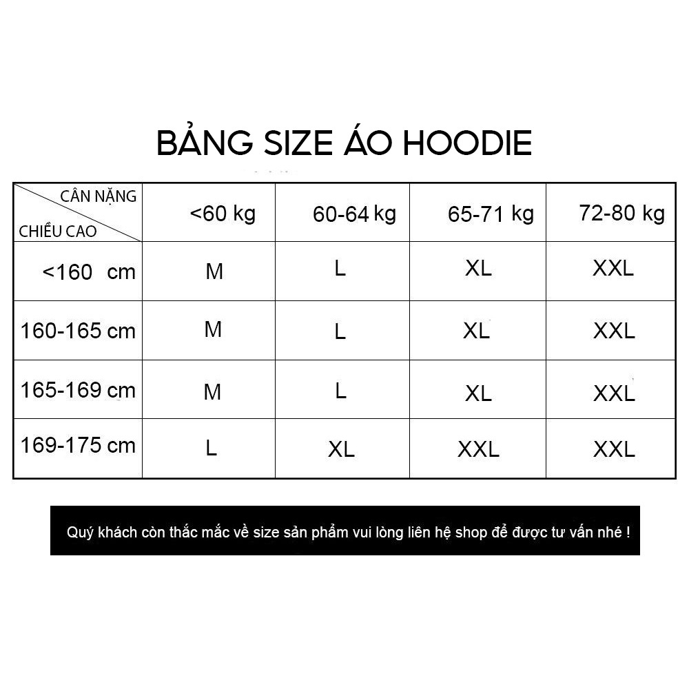 [Mã 12FASHIONSALE1 giảm 10K đơn 50K] Áo Hoodie UNISEX Nam Nữ BASIC Cao cấp có chữ in họa tiết đẹp - Hot Trend | BigBuy360 - bigbuy360.vn