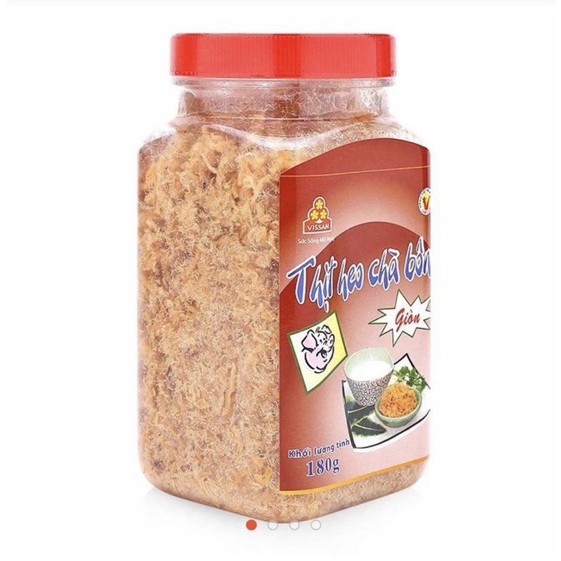 date mới - CHÀ BÔNG GIÒN VISSAN - 180g