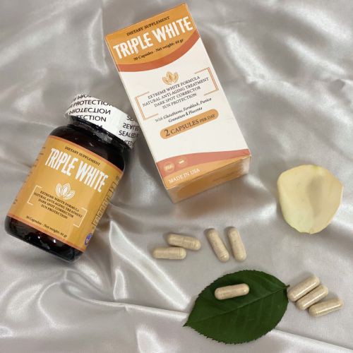 Viên Uống Trắng Da, Chống Nắng, Giảm Thâm Nám, Chống Lão Hoá của Mỹ - TRIPLE WHITE | BigBuy360 - bigbuy360.vn
