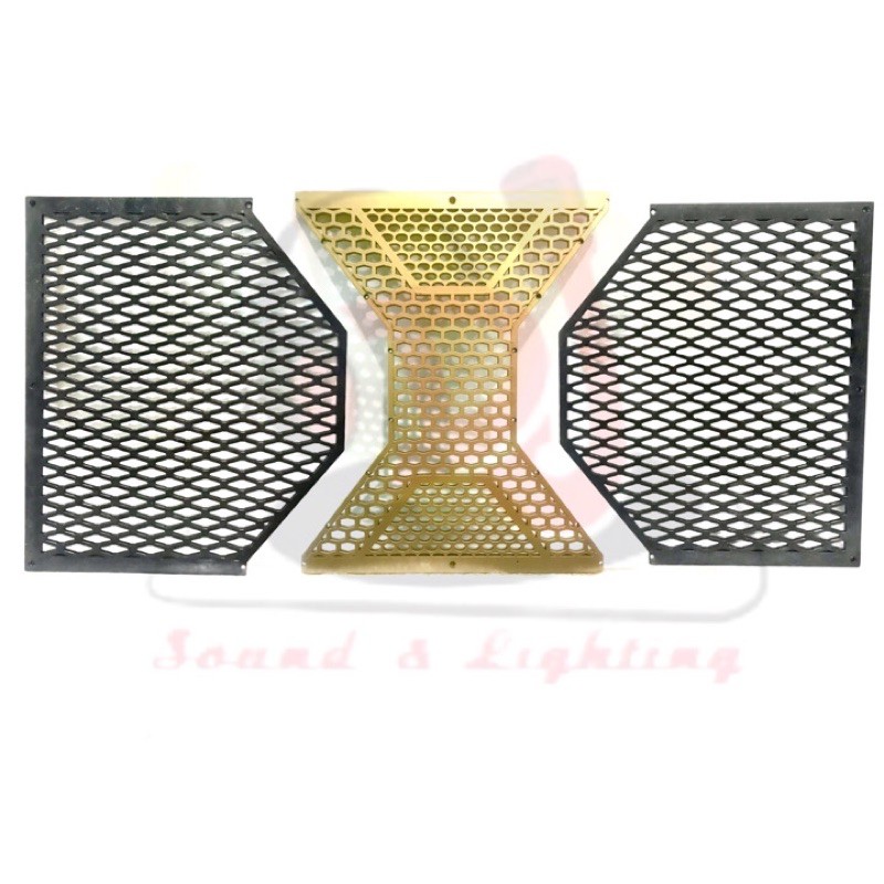 Lưới thùng loa tủ kéo, lưới nhựa 01 bộ, lưới loa kẹo kéo nhựa, thùng loa đôi bass 40, 30 đôi, luoiloa tp hcm