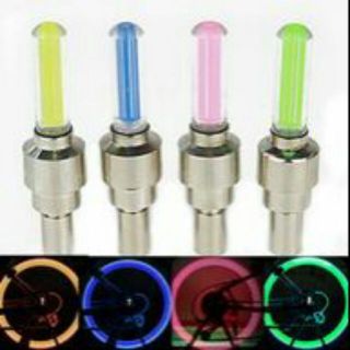 Bộ 2 đèn led gắn van xe đạp, xe máy